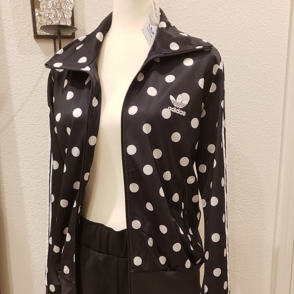 adidas polka dot suit